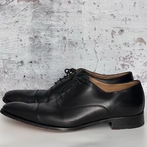 TO BOOT NEW YORK Cap Toe Oxfords - Black